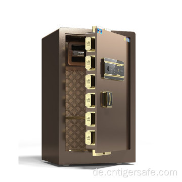 Tiger Safes Classic Series-Brown 80 cm High Electroric Lock